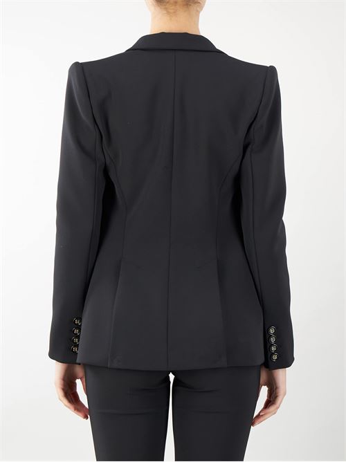 Double layer crêpe jacket with flaps Elisabetta Franchi ELISABETTA FRANCHI |  | GI05741E2110